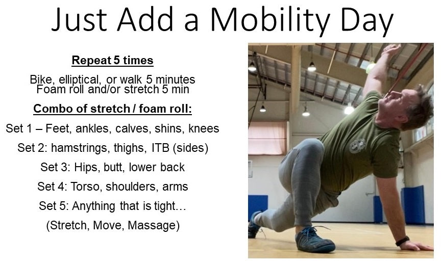 Adding a Mobility Day WILL be Life Changing (Young and Old) But Especially for OGs