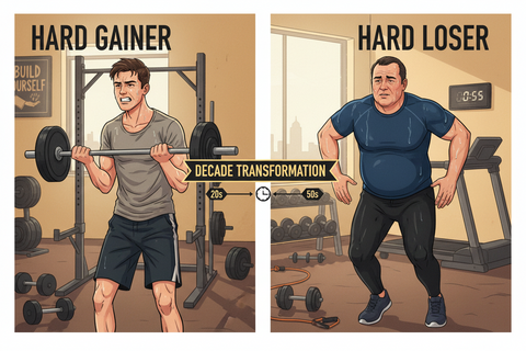 From Hard Gainer to Hard Loser (Weight Gain and Weight Loss Through the Decades)